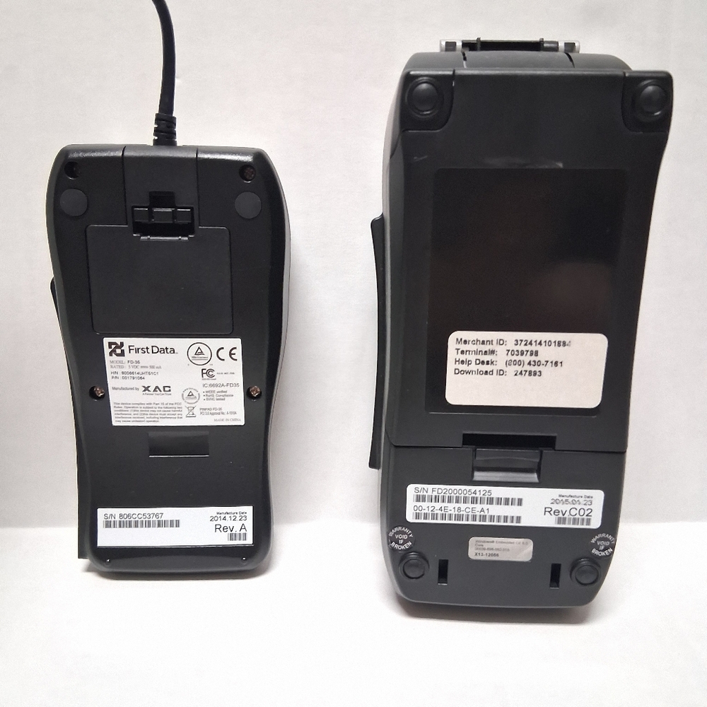 First Data Card Reader And Receipt Printer - Picture 2 of 11
